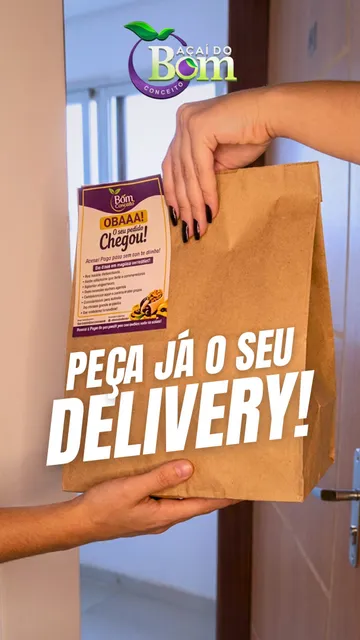 Post do Instagram: peça já o seu delivery